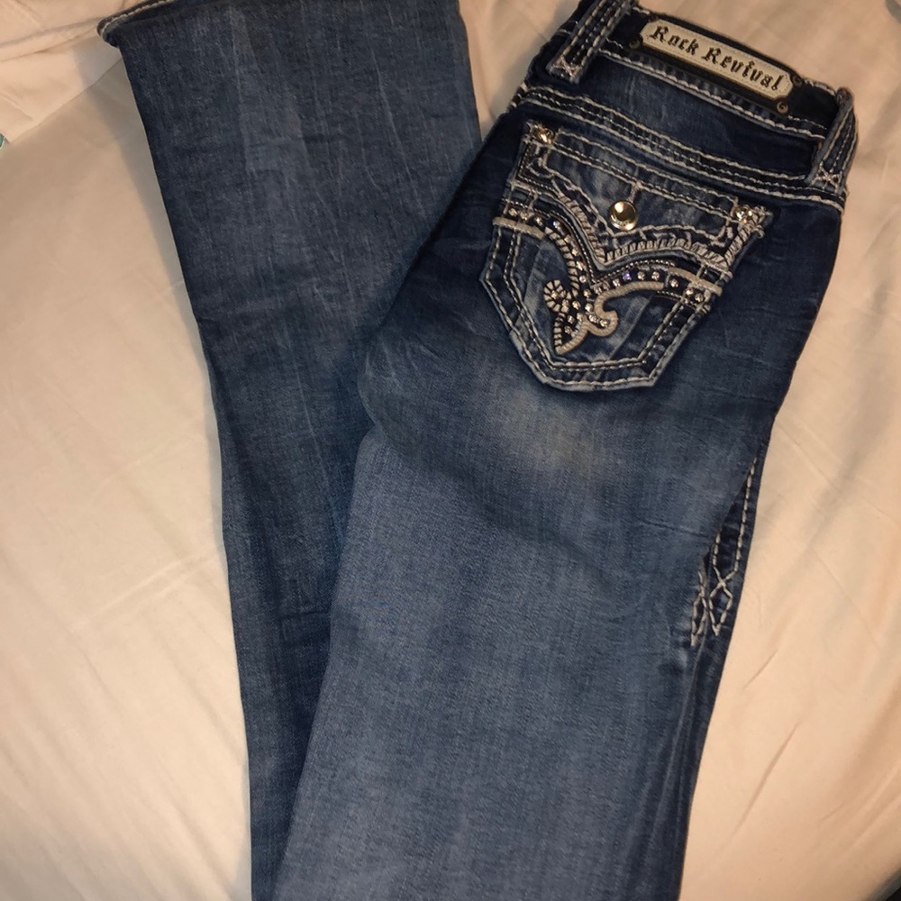 Rock revival bootcut jeans